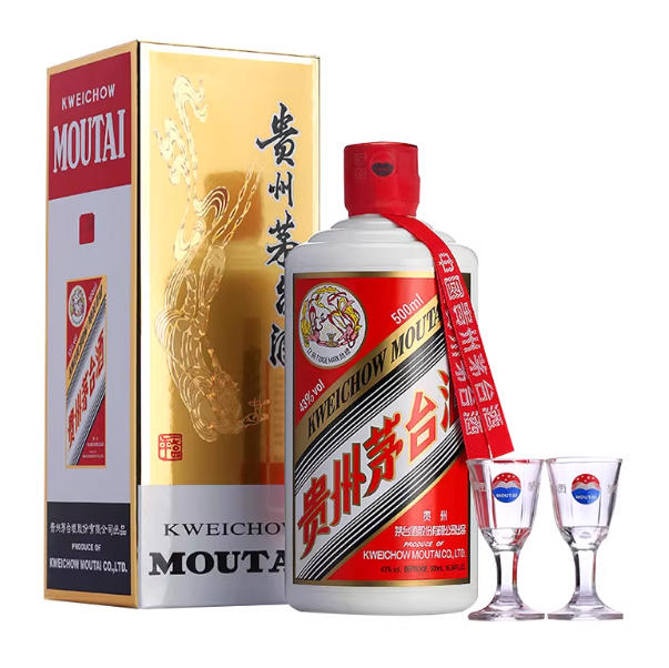 贵州飞天茅台酒43度（带杯）...